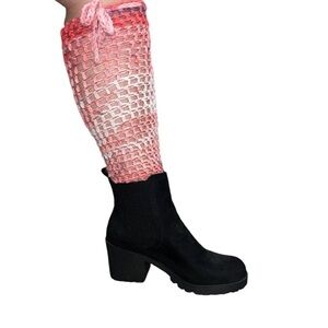 Crochet Knee High Socks